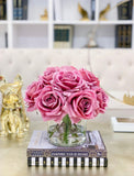 Large Rose Dinner Table Centerpiece - Flovery