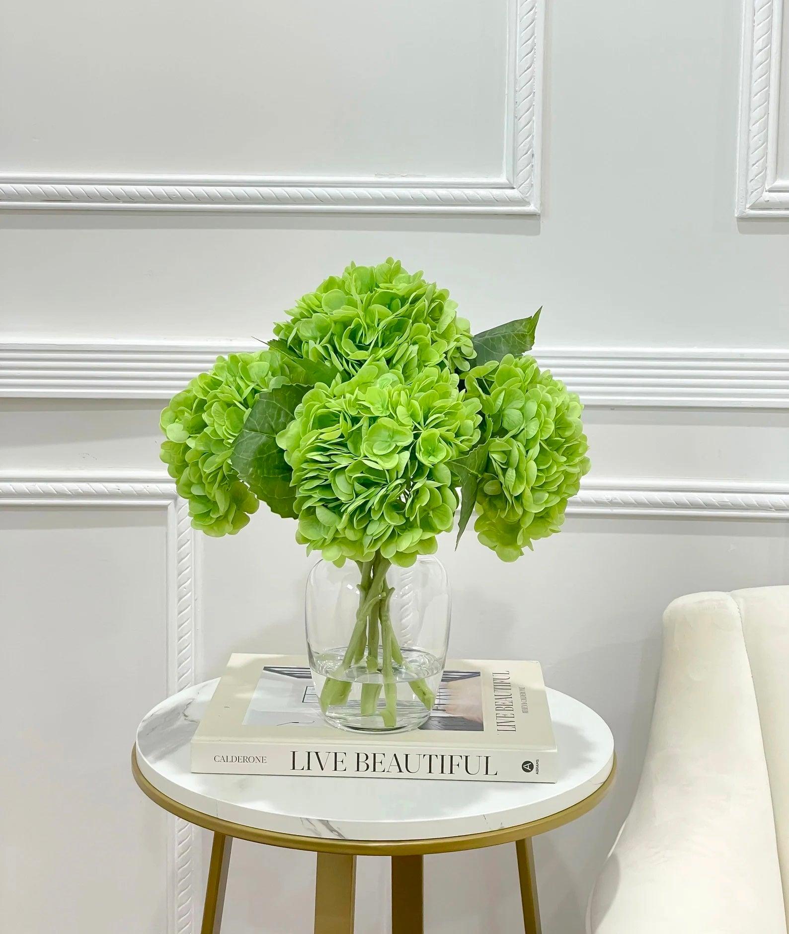 Tall French Hydrangea Flower Arrangement - Flovery