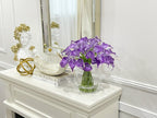 Real Touch Calla Lily Centerpiece in Glass Vase - Flovery