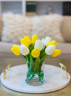 Real Touch Tulip Petite Arrangement - Flovery
