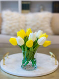 Real Touch Tulip Petite Arrangement - Flovery