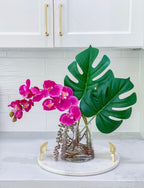 20” Large Real Touch Orchid Arrangement - Flovery