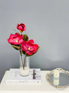 Tall Modern Real Touch Magnolia Arrangment - Flovery