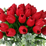Real Touch Tulips Spring Arrangement - Flovery