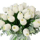 Real Touch Tulips Spring Arrangement - Flovery