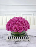 Large Dome Rose Centerpiece - Flovery