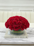 Large Dome Rose Centerpiece - Flovery