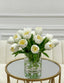 Spring White Tulip Medium Arrangement - Flovery