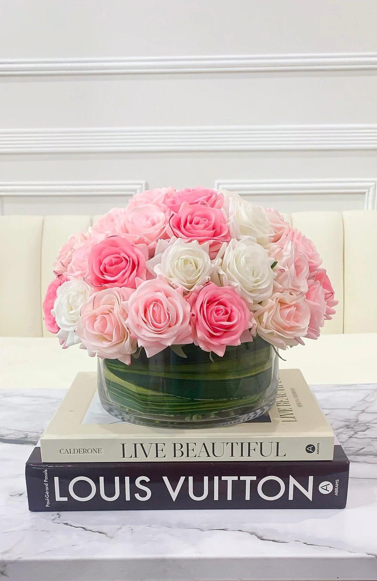 Large Dome Rose Centerpiece - Flovery