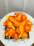 Real Touch Calla Lily Modern Arrangement - Flovery