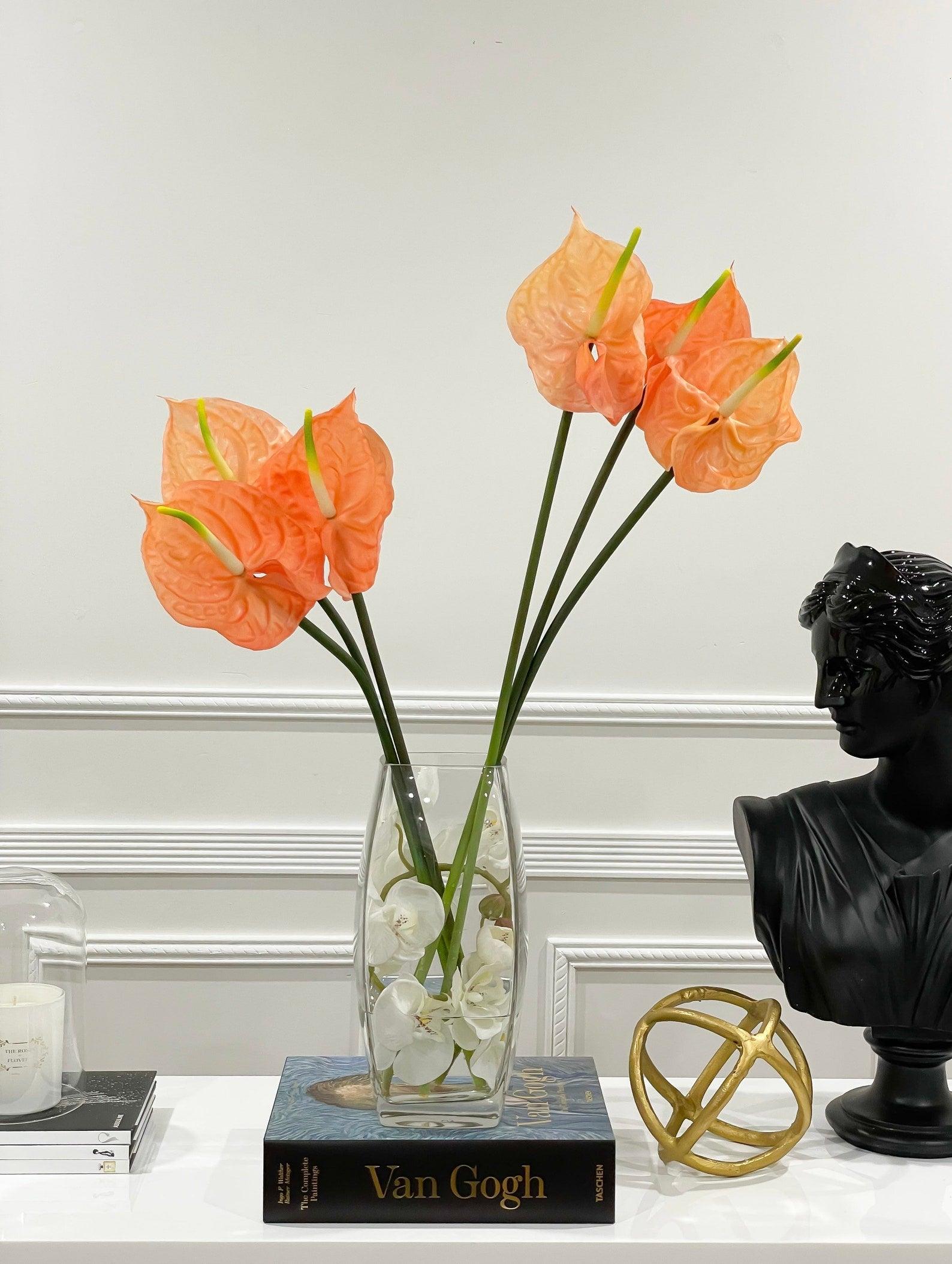 27-in Large Exclusive Real Touch Anthurium Arrangement Secondary image