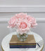Elegant Real Touch Large Rose Arrangement in Glass Vase - Flovery