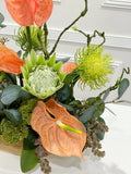 Large Exclusive Real Touch Anthurium Arrangement - Flovery