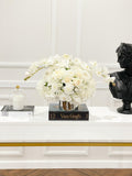 White XX-Large Exclusive Real Touch Centerpiece Arrangement - Flovery