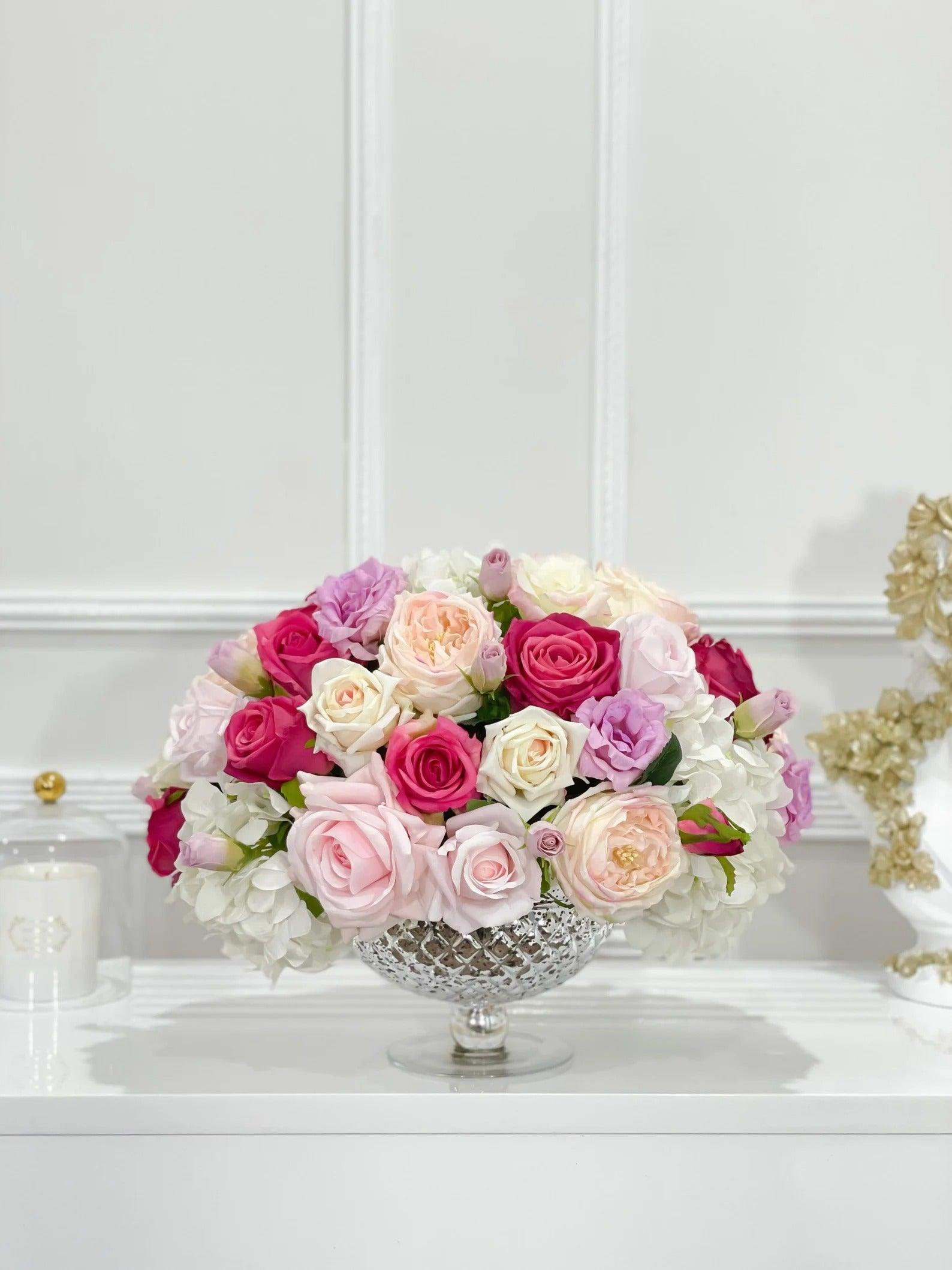 Large Unique French Country Real Touch Arrangement - Flovery
