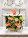 Large Exclusive Real Touch Anthurium Arrangement - Flovery