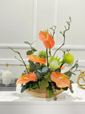 Large Exclusive Real Touch Anthurium Arrangement - Flovery