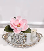 Single Premium Magnolia Elegant Arrangement in Square Vase