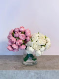 Two Bouquets Artificial Peony Arrangement