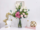 Real Touch Calla Lilies Tulips Tall French Centerpiece