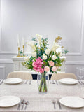 Real Touch Calla Lilies Tulips Tall French Centerpiece