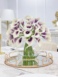 Real Touch Calla Lily Centerpiece in Glass Vase