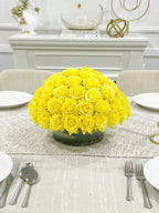 Large 60 Roses Faux Centerpiece - Flovery