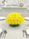 Large 60 Roses Faux Centerpiece
