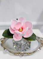 Single Premium Magnolia Elegant Arrangement in Square Vase