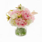 Large Real Touch Calla Lily Hydrangea Peony Arrangement - Flovery