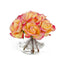 Finest Real Touch Yellow Pink Tipped Roses Arrangement - Flovery