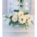Elegant Long Roses Arrangement - Flovery