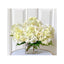 Real Touch White Hydrangea Square Arrangement - Flovery