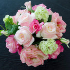Large Real Touch Orlane Rose Bud Cabbage Rose Arrangement - Flovery