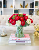 Large Premium Artificial Ranunculus Arrangement - Flovery