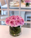Real Touch Purple Lavender Rose Arrangement Home Decor - Flovery