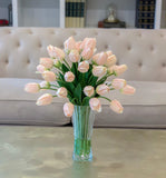 Large Centerpiece Tulip - Spring Flowers Arrangement - Flovery