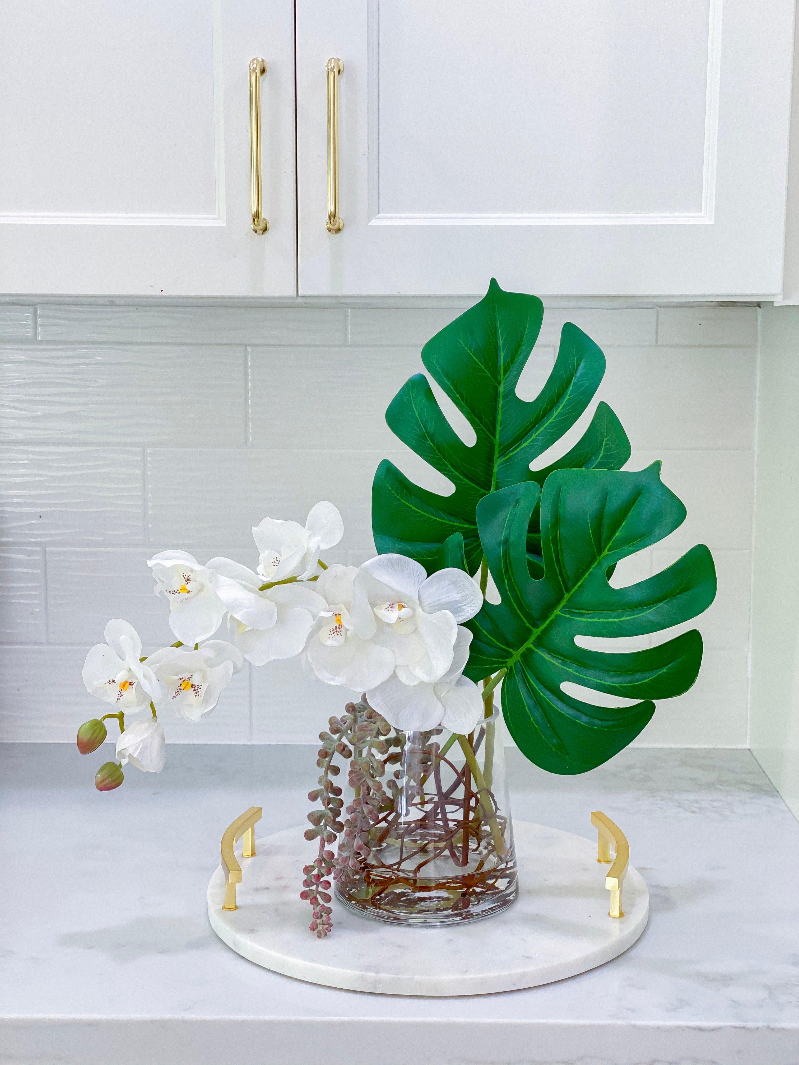 20” Large Real Touch Orchid Arrangement - Flovery