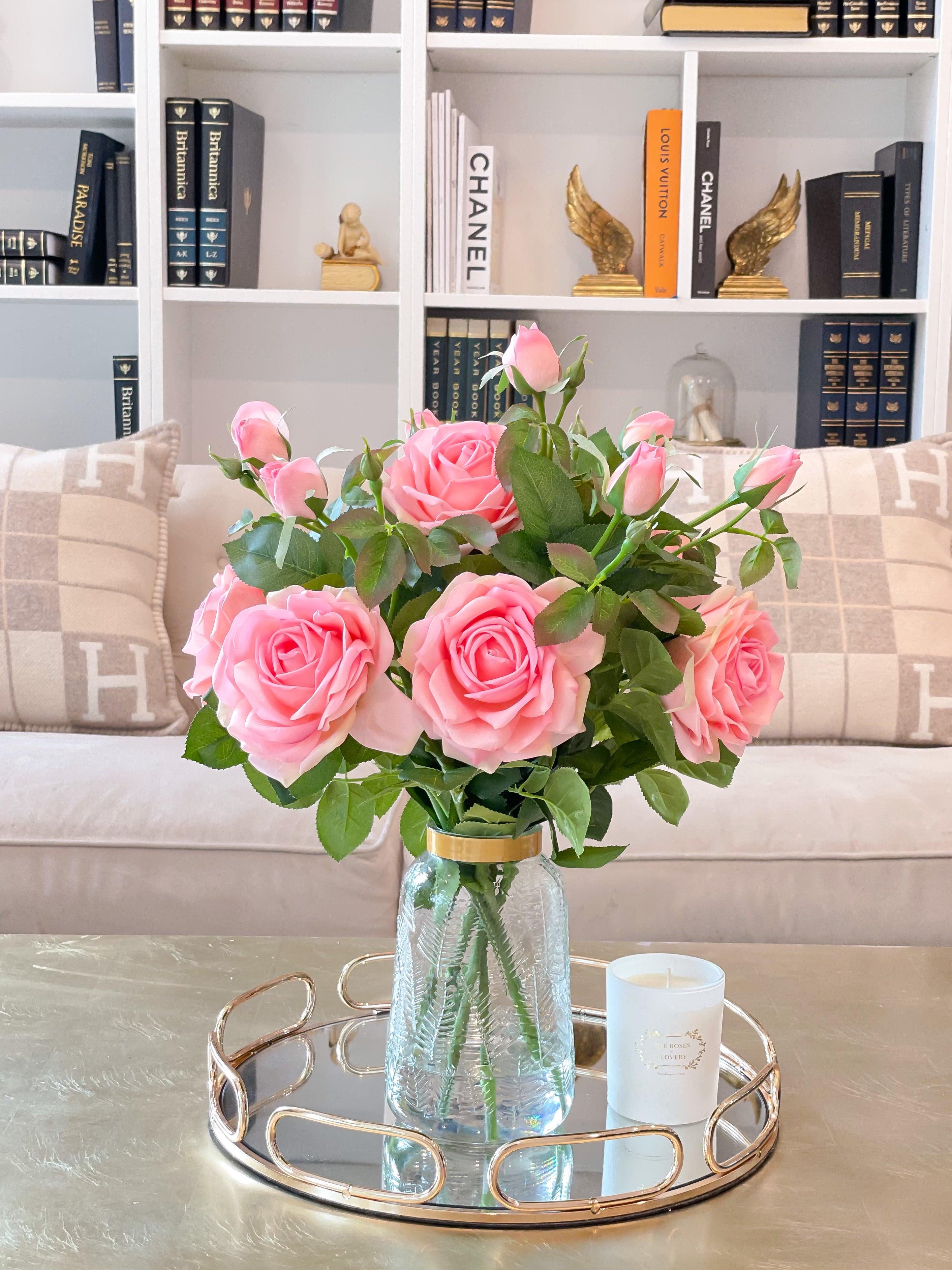 chanel book vase for flowers