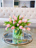 Real Touch Tulip Field Arrangement - Flovery