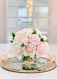 REAL TOUCH Pink/Pastel Peony Arrangement-Real Touch Flower Arrangement-Large Peony Centerpiece-Peony Arrangement-Faux/Rose Arrangement - Flovery