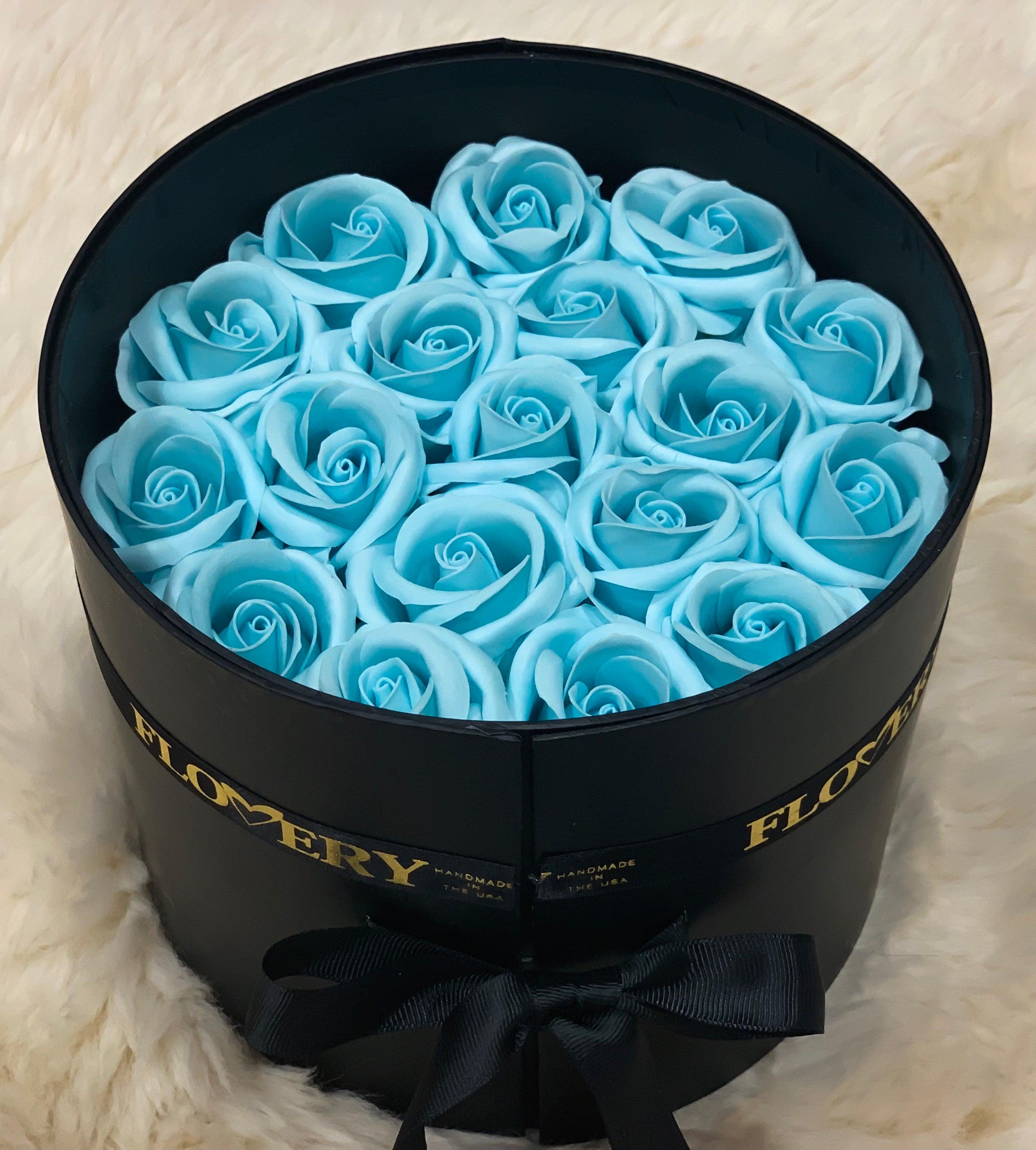 Premium Scented Soap Tiffany Roses In Elegant Double Box - Flovery