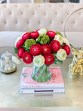 Large Premium Artificial Ranunculus Arrangement - Flovery