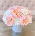 Whisper of the Heart Limited Arrangement-Flovery Exclusive Real Touch Flowers Arrangement -Dining Centerpiece - Wedding Centerpieces - Flovery