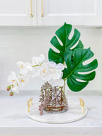 20” Large Real Touch Orchid Arrangement - Flovery