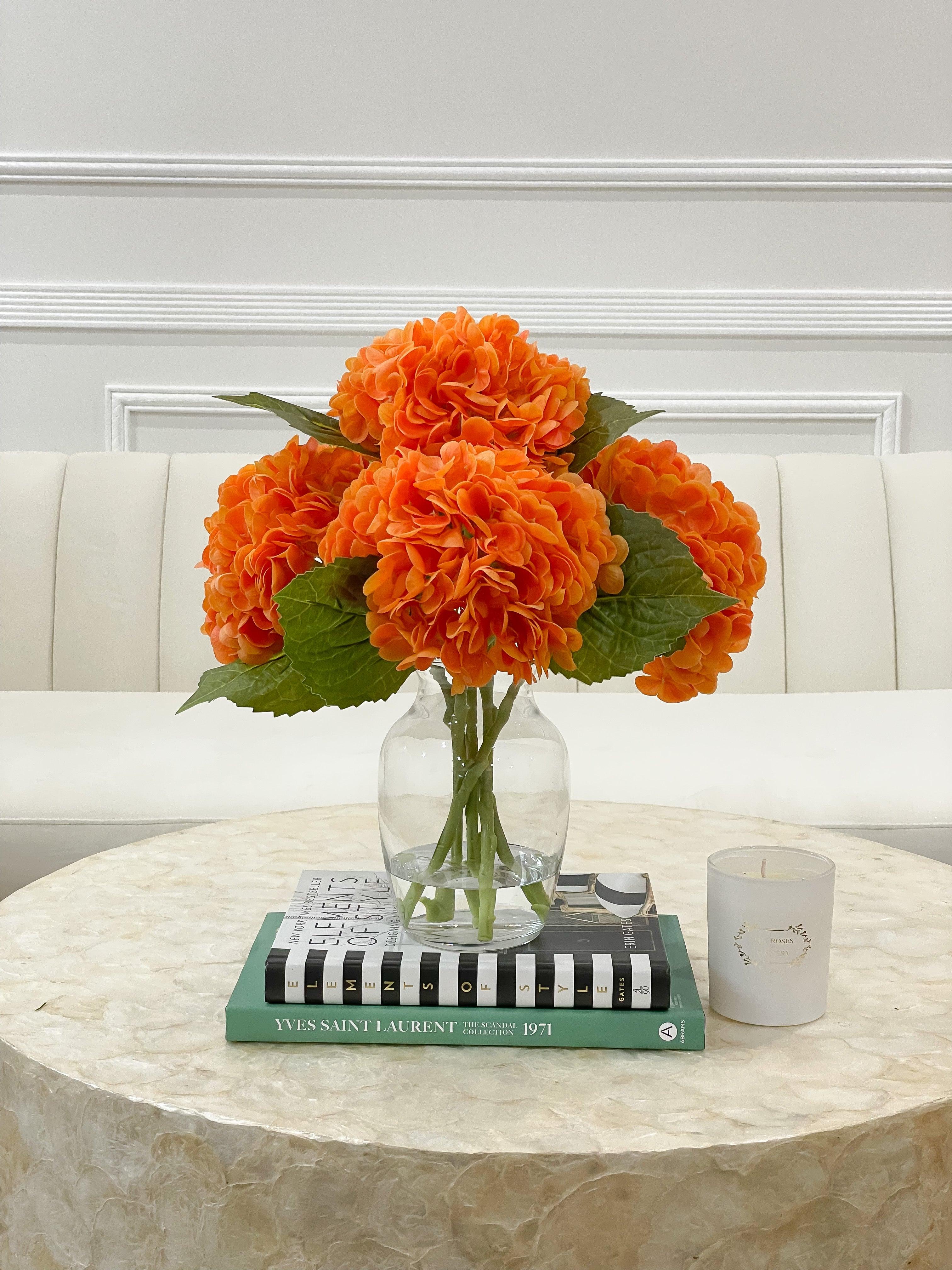 Tall French Hydrangea Flower Arrangement - Flovery