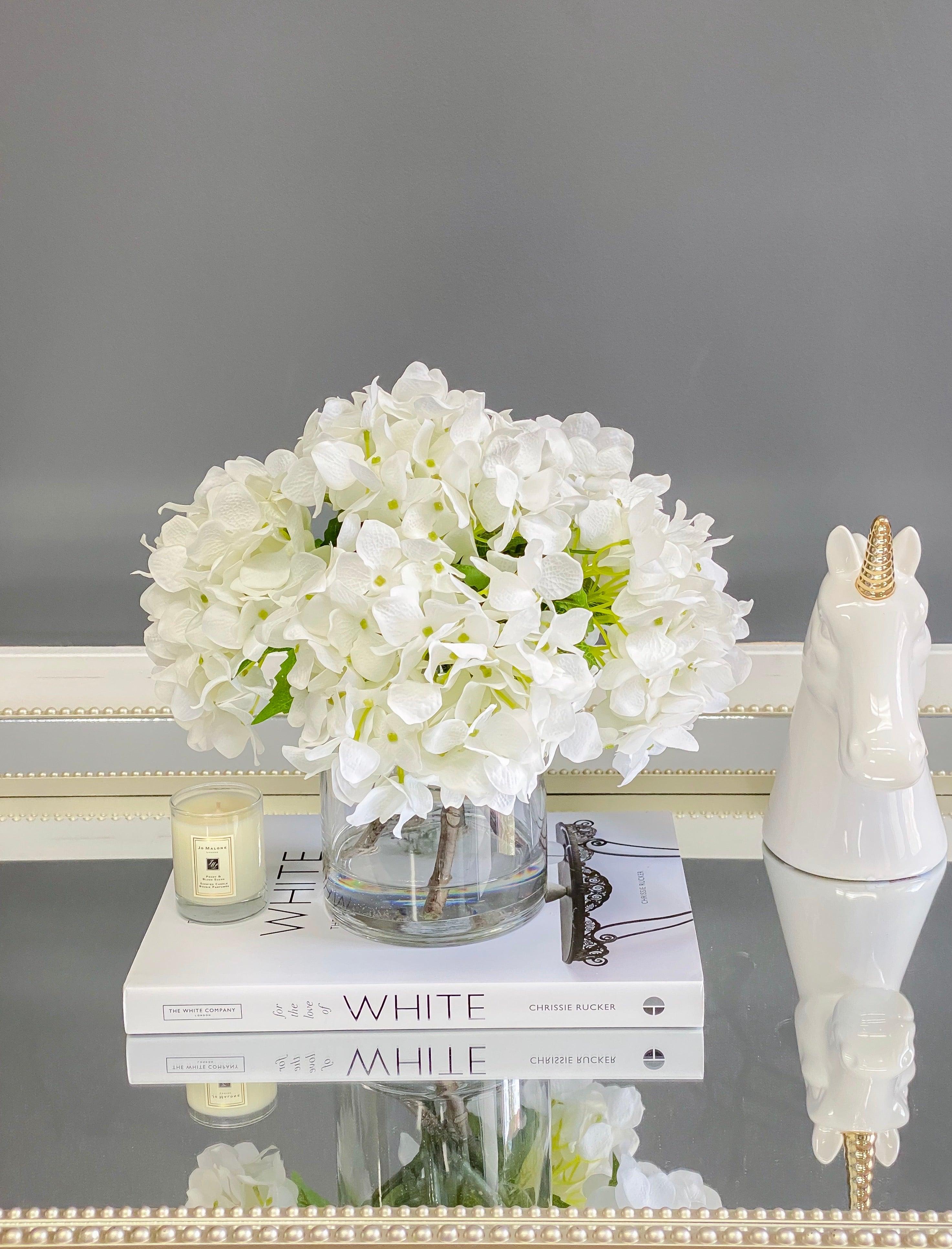 French Hydrangea Flower Arrangement - Flovery Main image
