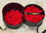 Premium Scented Soap Red Rose In Elegant Double Gift Box - Flovery