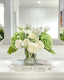 French Country Hydrangea Peony Arrangement - Flovery
