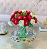 Large Premium Artificial Ranunculus Arrangement - Flovery